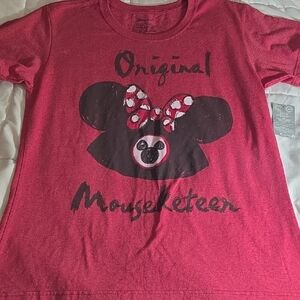 Disney Red Original Mouseketeer Tee Size XL